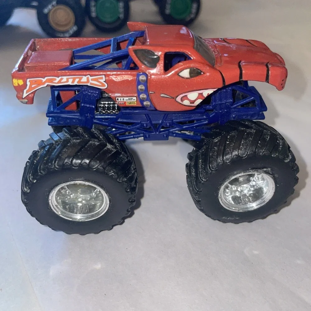 Four Monster Truck Metal Body Diecast 1:64